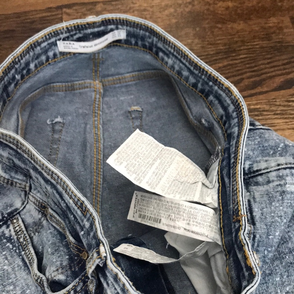 ZARA TRAFALUC high rise denim 9794/076/400 - Picture 5 of 6